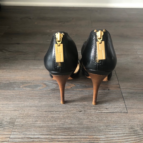 L.A.M.B. Stiletto Sandal- Black Leather - Picture 2 of 3